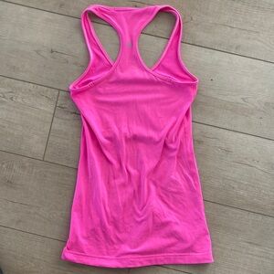 lululemon athletica Hot Pink Racerback Tank Top